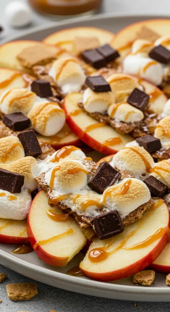 S’mores-Inspired Apple Nachos