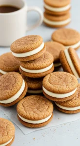 Snickerdoodle Sandwich Cookies

