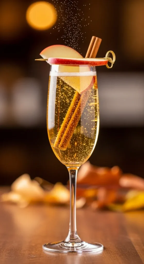 Sparkling Apple Cider Bellini