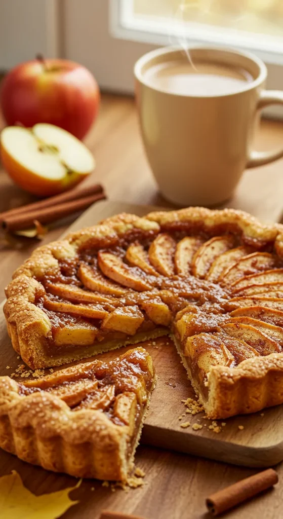 Spiced Apple Chai Tart