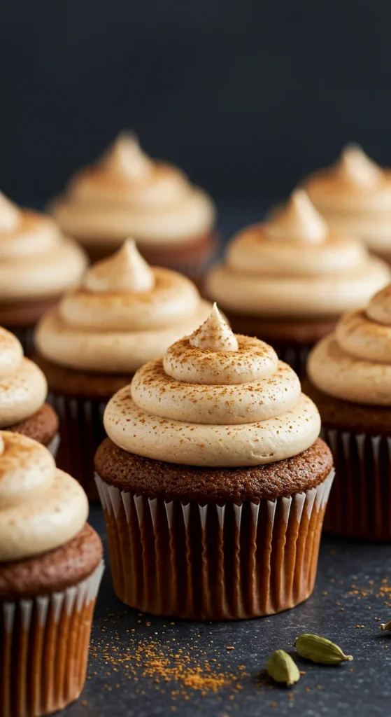 Spiced Chai Latte Cupcakes