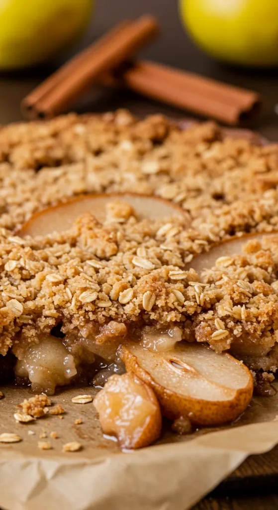 Spiced Pear Crisp