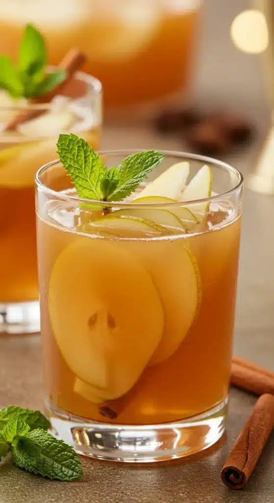 Spiced Pear Ginger Punch