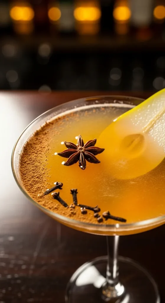 Spiced Pear Martini