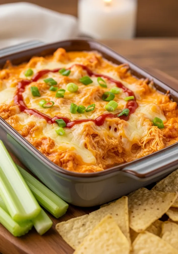 Spicy Buffalo Chicken Dip