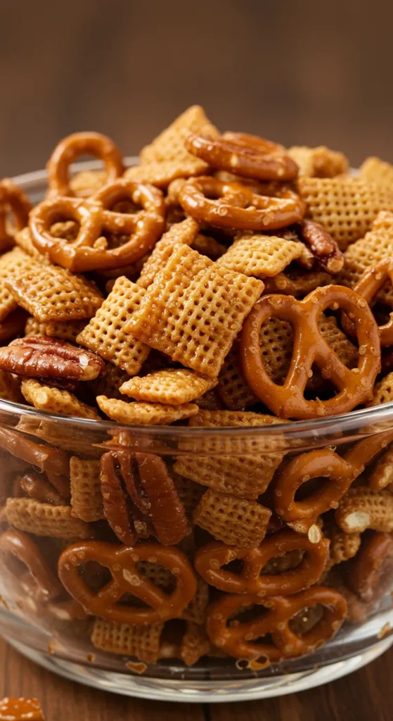 Spicy Maple Chex Mix