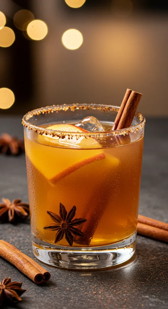 Spiked Apple Cider Toddy