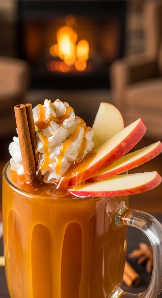 Spiked Caramel Apple Cider