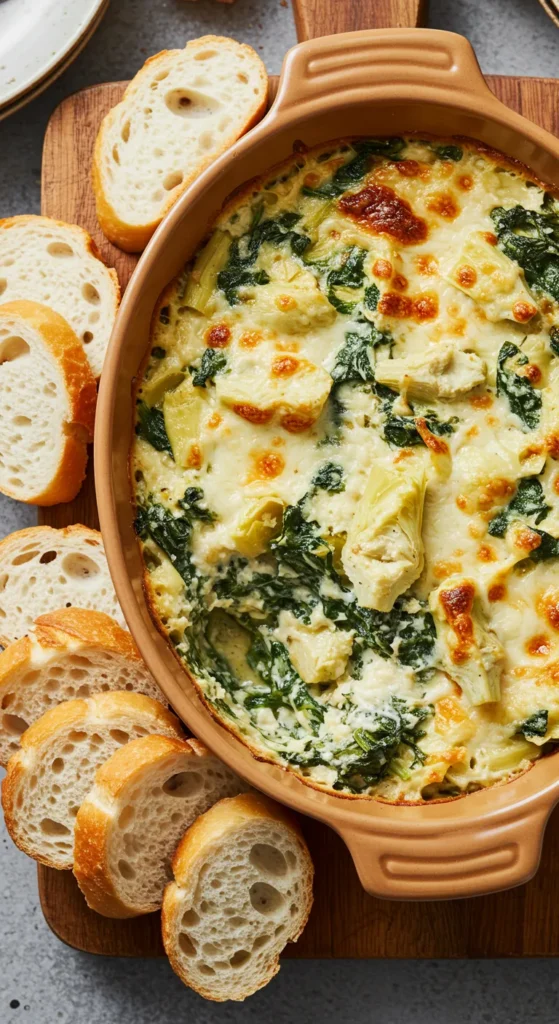 Spinach & Artichoke Dip Casserole
