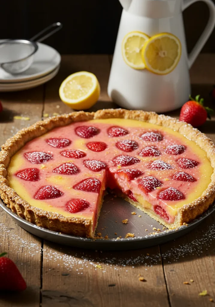Strawberry Lemonade Pie Recipe