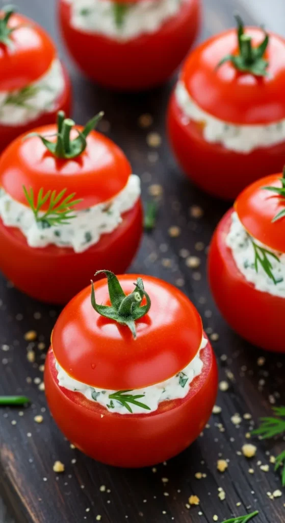 Stuffed Cherry Tomatoes