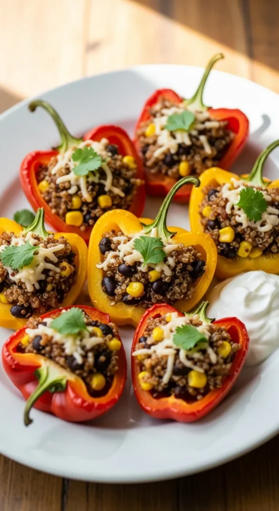 Stuffed Mini Bell Peppers