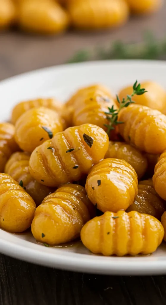 Sweet Potato Gnocchi with Brown Butter Sauce