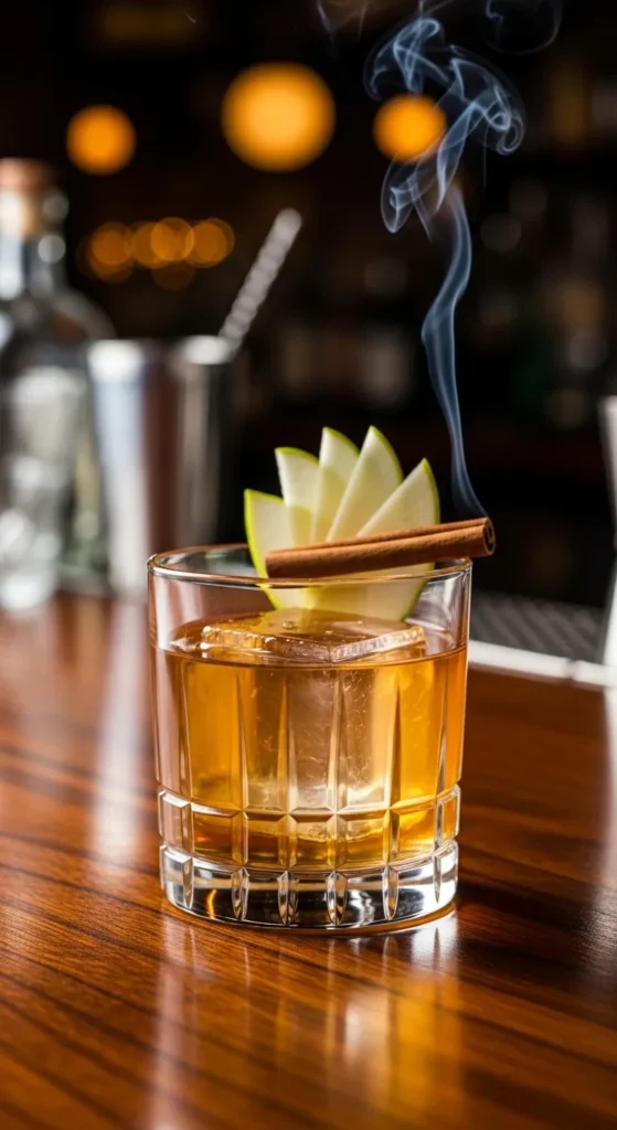 Tequila Apple Butter Old Fashioned