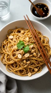 Thai-Inspired Peanut Noodle Bowl
