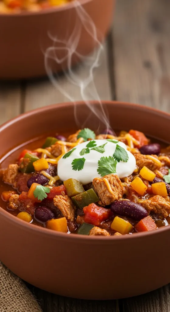 Turkey and Veggie Chili