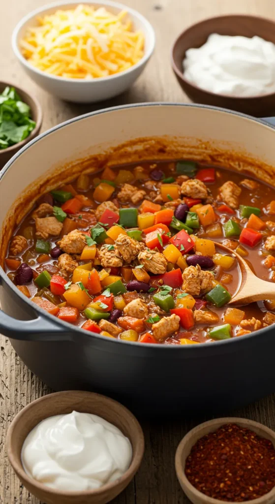 Turkey and Veggie Chili