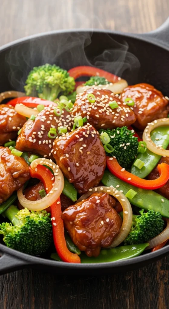 Ultimate Bourbon Chicken Stir Fry Bliss