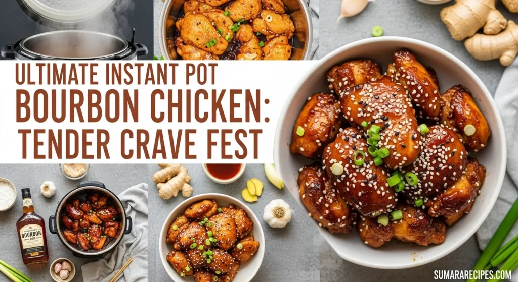 Ultimate Instant Pot Bourbon Chicken Tender Crave Fest