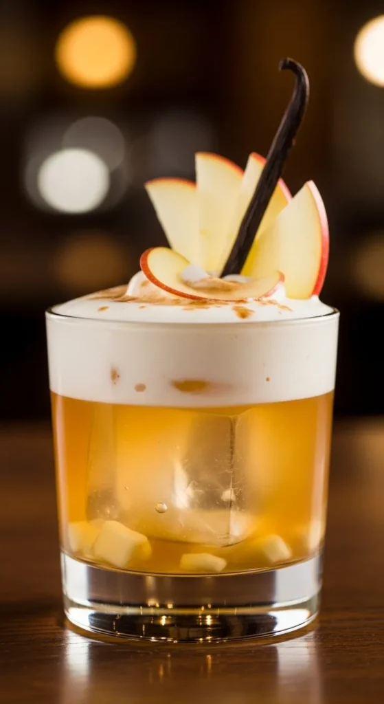 Vanilla Apple Cider White Russian