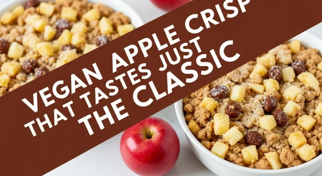 Vegan Apple Crisp That Tastes Just Like the Classic