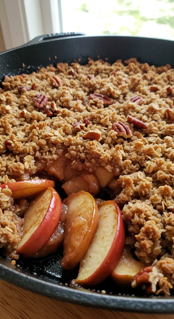 Vegan Apple Crisp with Coconut Oil