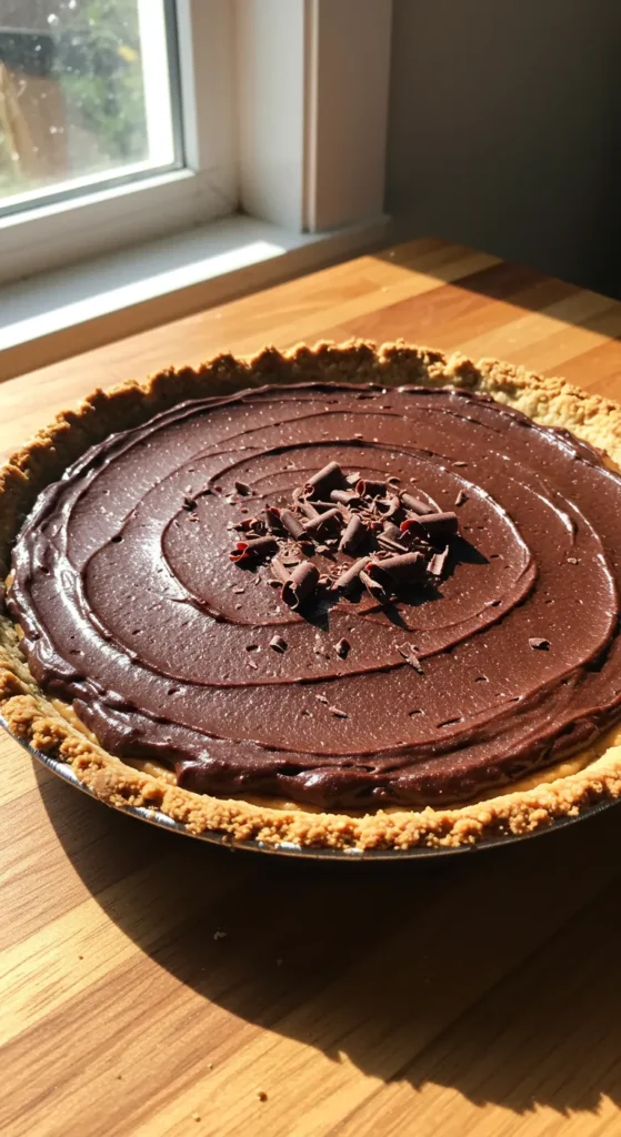 Vegan Chocolate Peanut Butter Pie