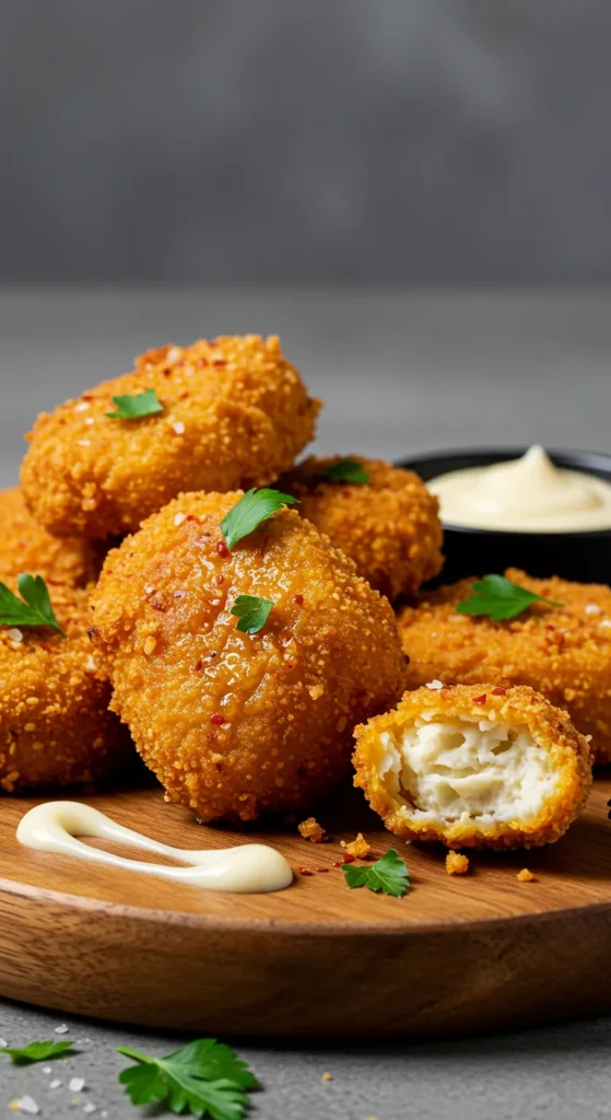 Vegan Fried “Chicken” Cauliflower Bites