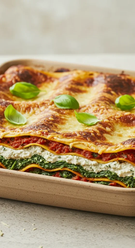 Vegan Lasagna with Cashew Ricotta