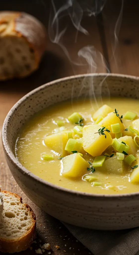 Vegan Potato Leek Soup