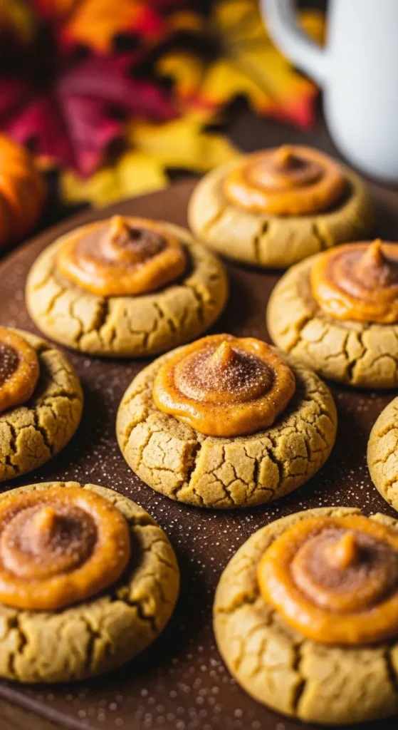 Vegan Pumpkin Cheesecake Cookies