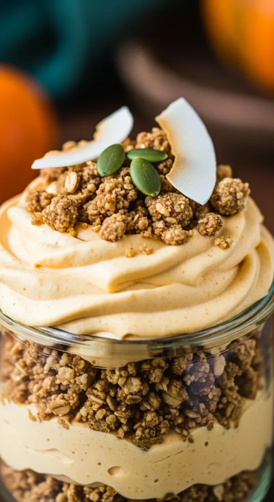 Vegan Pumpkin Coconut Mousse