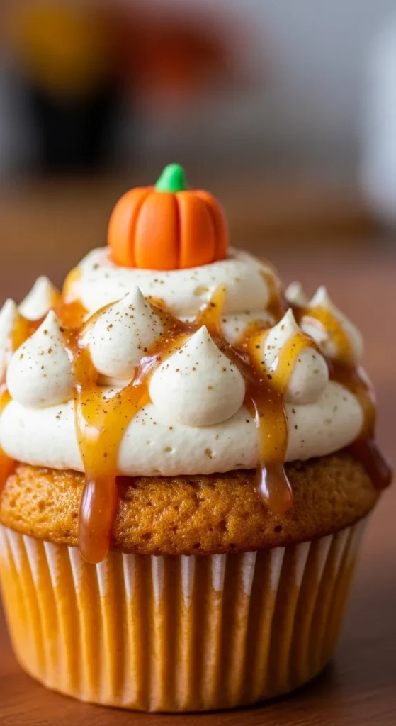 Vegan Pumpkin Spice Cupcakes