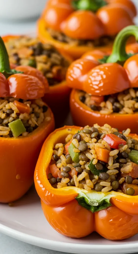 Vegan Stuffed Bell Peppers