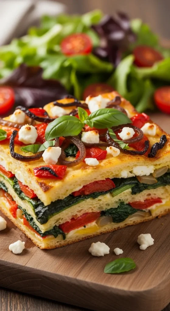 Veggie-Loaded Strata