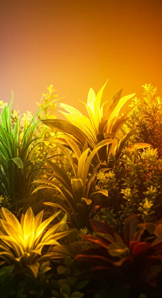 Warm Lighting Foliage Glow-Up