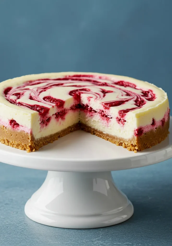 White Chocolate Raspberry Cheesecake Recipe