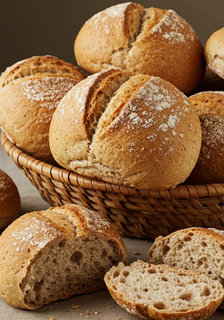 Whole Wheat Bread Rolls Recipe