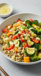 Zesty Quinoa Veggie Bowl