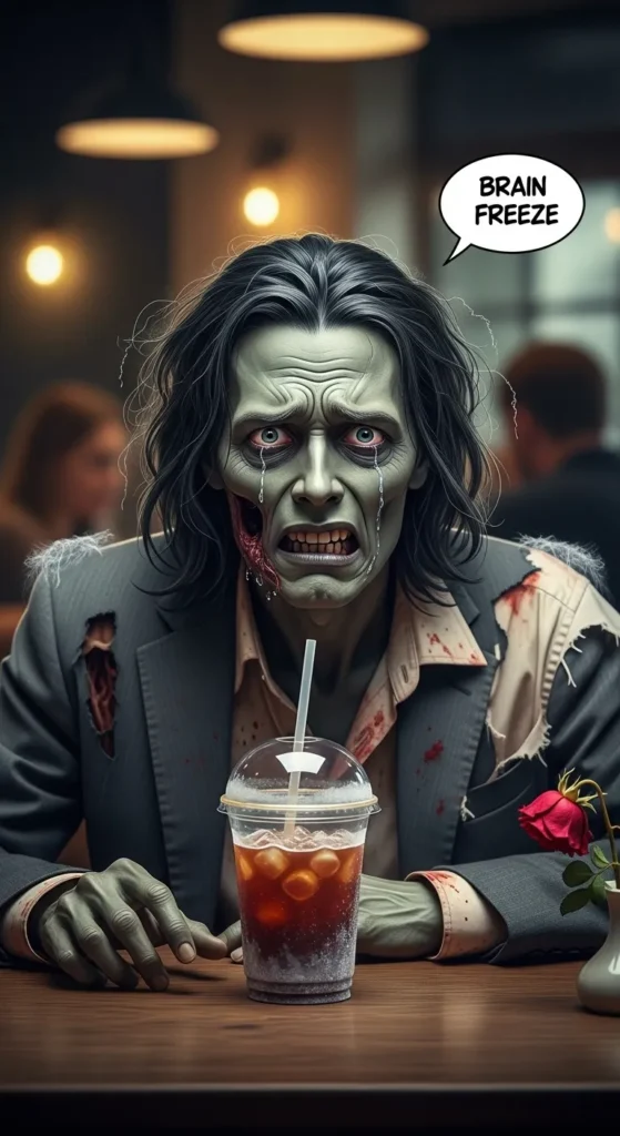 . Zombie Brain Freeze Iced Coffee