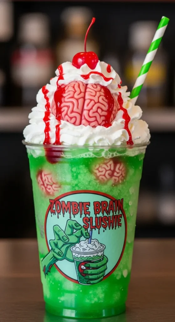 Zombie Brain Slushie
