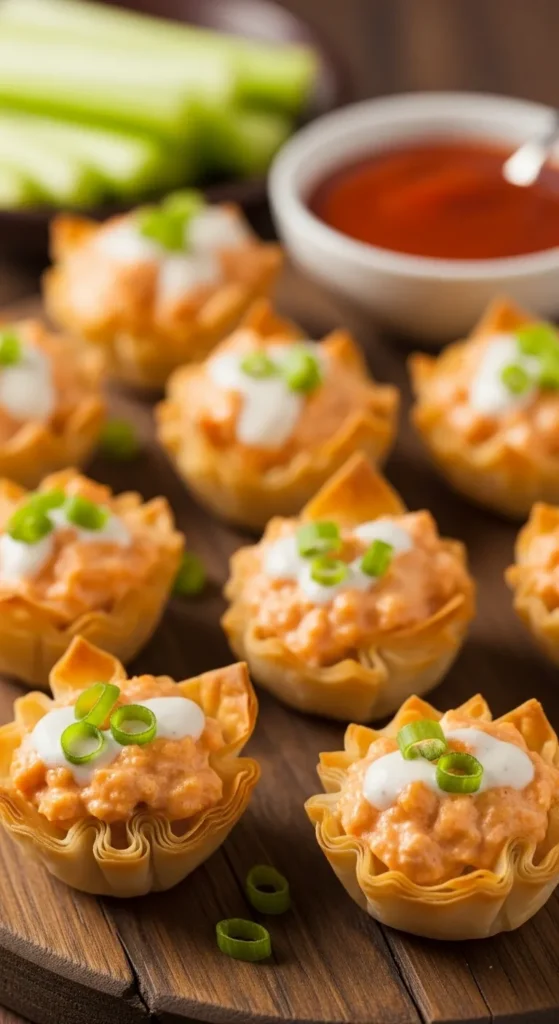 uffalo Chicken Dip Cups