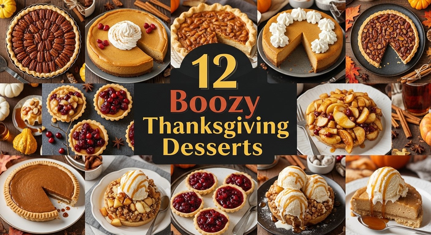 12 Boozy Thanksgiving Desserts Adults Will Love