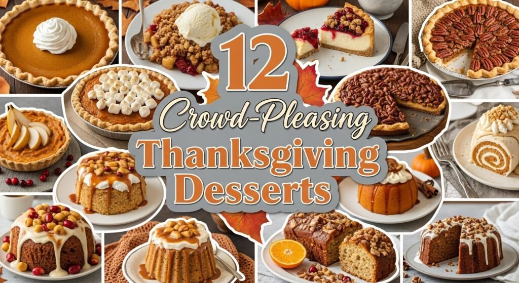 12 Crowd-Pleasing Thanksgiving Desserts