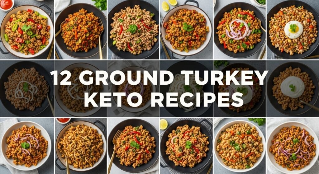 12 Ground Turkey Keto Recipes