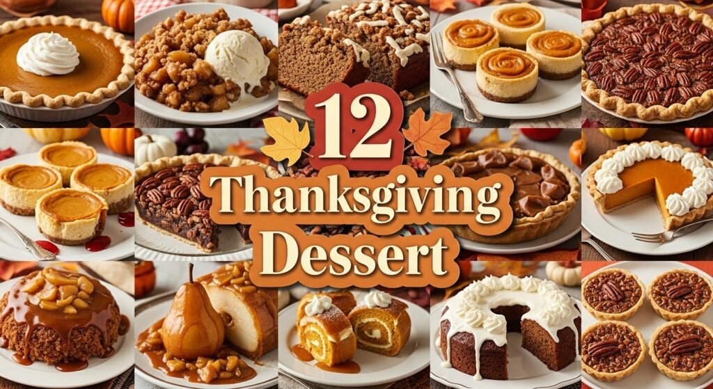 12 Thanksgiving Dessert