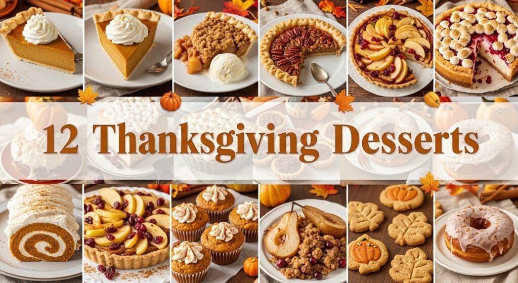 12 Thanksgiving Desserts