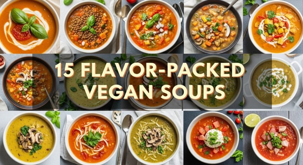 15 Flavor-Packed Vegan Soups