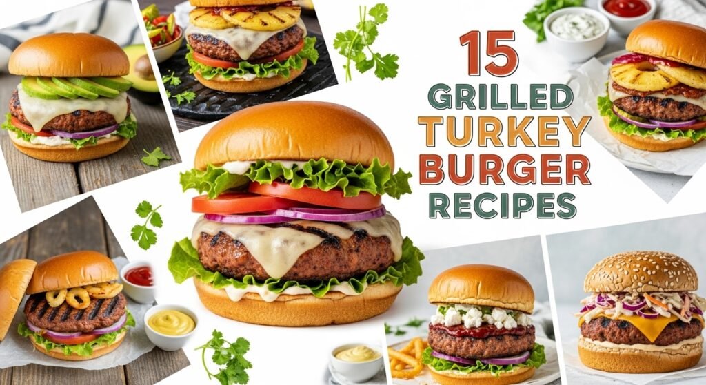 15 Grilled Turkey Burger Recipes