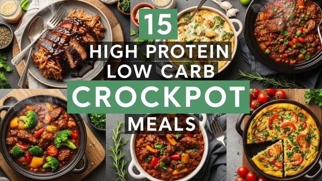 15 High Protein Low Carb